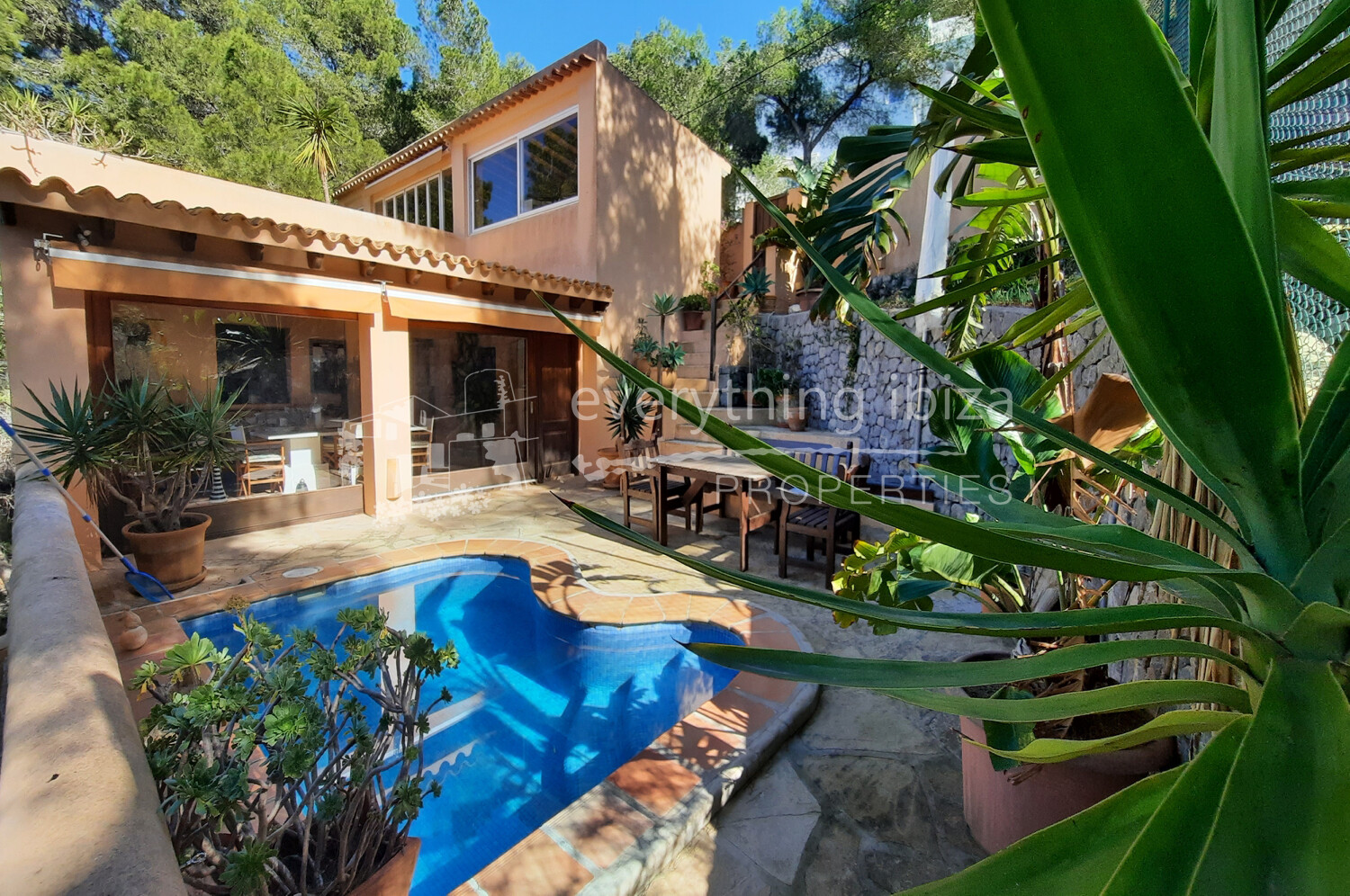 Charming Authentic Villa in a Hillside Position Overlooking Las Salinas, ref. 1702, for sale in Ibiza by everything ibiza Properties