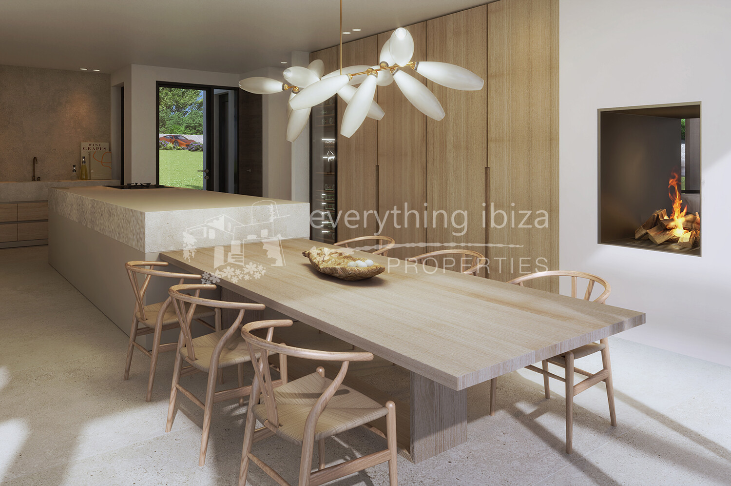 Magnificent New Villa Close to Santa Gertrudis with a Plot of 23.000m2, ref. 1722, for sale in Ibiza by everything ibiza Properties