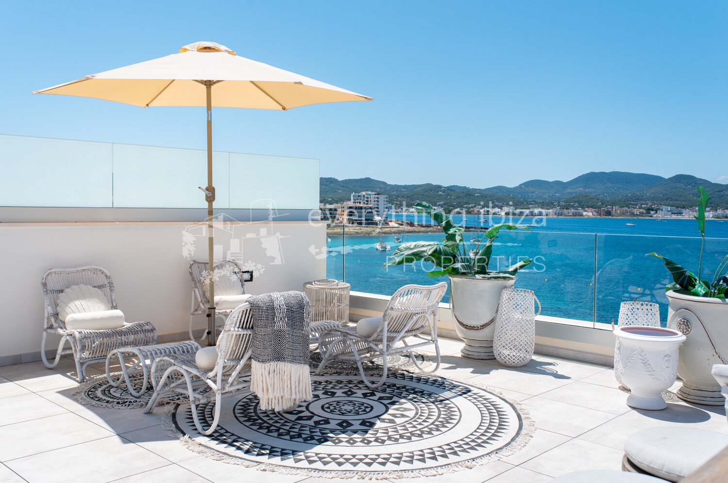 Exquisite Frontline 3 Bed Penthouse with Stunning Sea & Sunset Views, ref. 1725, for sale in Ibiza by everything ibiza Properties