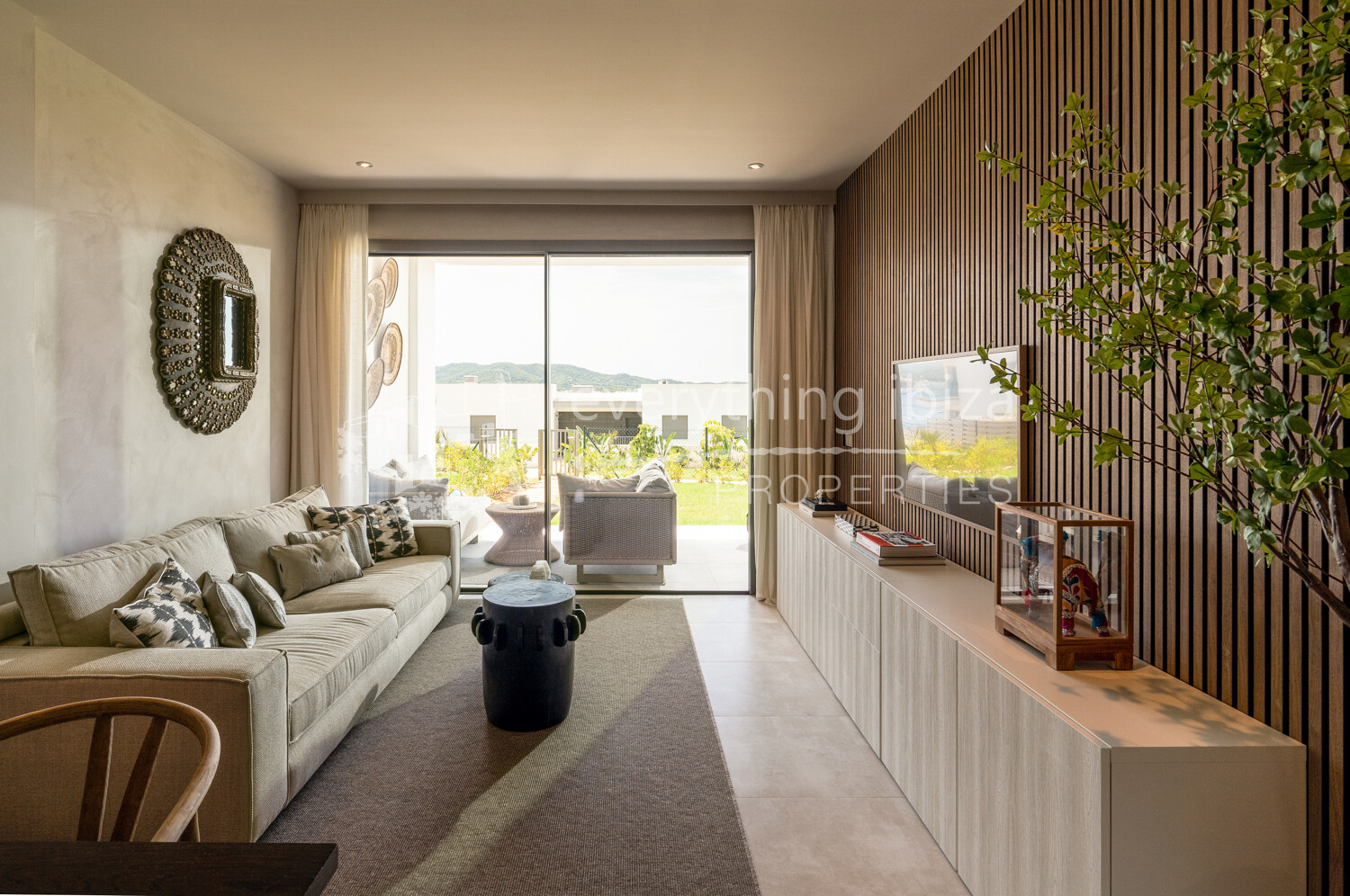 Beautiful Contemporary 2 Bed Apartment with Garden & Impressive Views, ref. 1727, for sale in Ibiza by everything ibiza Properties