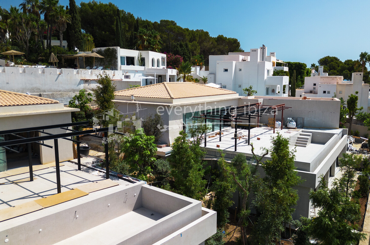 Two New Build Luxury Villas in Chic Cosmopolitan Cap Martinet, ref. 1734, for sale in Ibiza by everything ibiza Properties