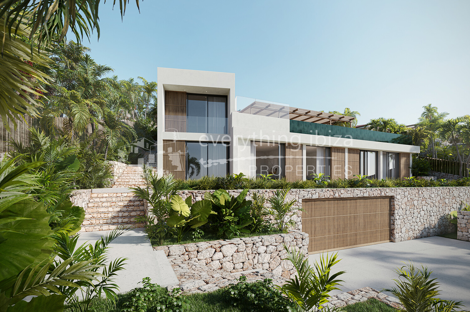 Two New Build Luxury Villas in Chic Cosmopolitan Cap Martinet, ref. 1734, for sale in Ibiza by everything ibiza Properties