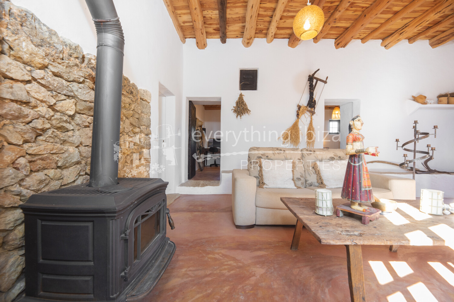 Charming Traditional Finca with Guest Cottage & Pool on a Large Rural Plot, ref. 1735, for sale in Ibiza by everything ibiza Properties