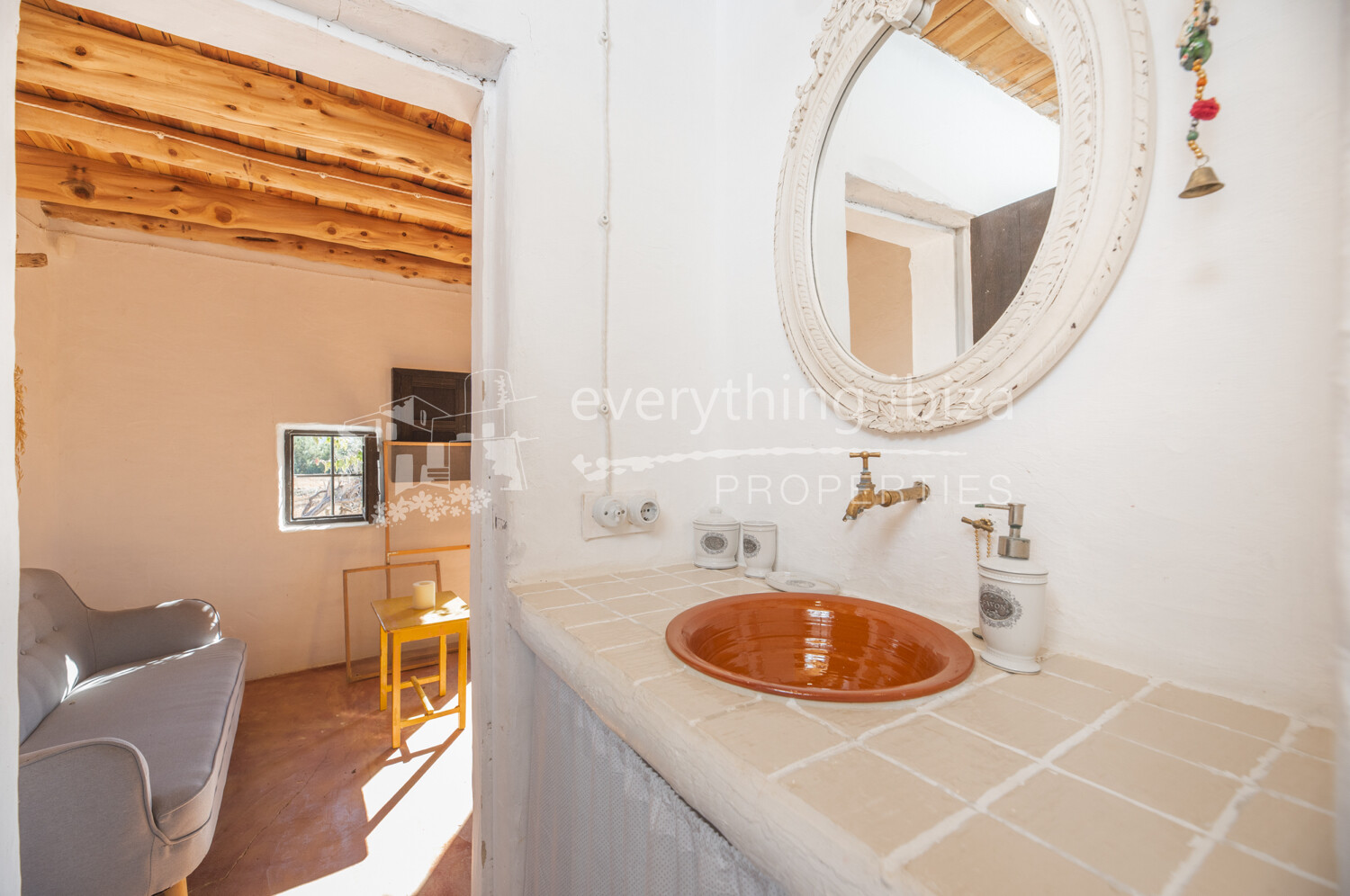 Charming Traditional Finca with Guest Cottage & Pool on a Large Rural Plot, ref. 1735, for sale in Ibiza by everything ibiza Properties