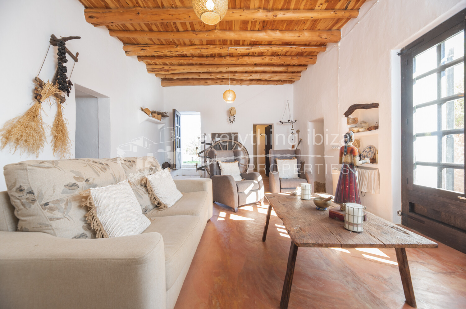 Charming Traditional Finca with Guest Cottage & Pool on a Large Rural Plot, ref. 1735, for sale in Ibiza by everything ibiza Properties