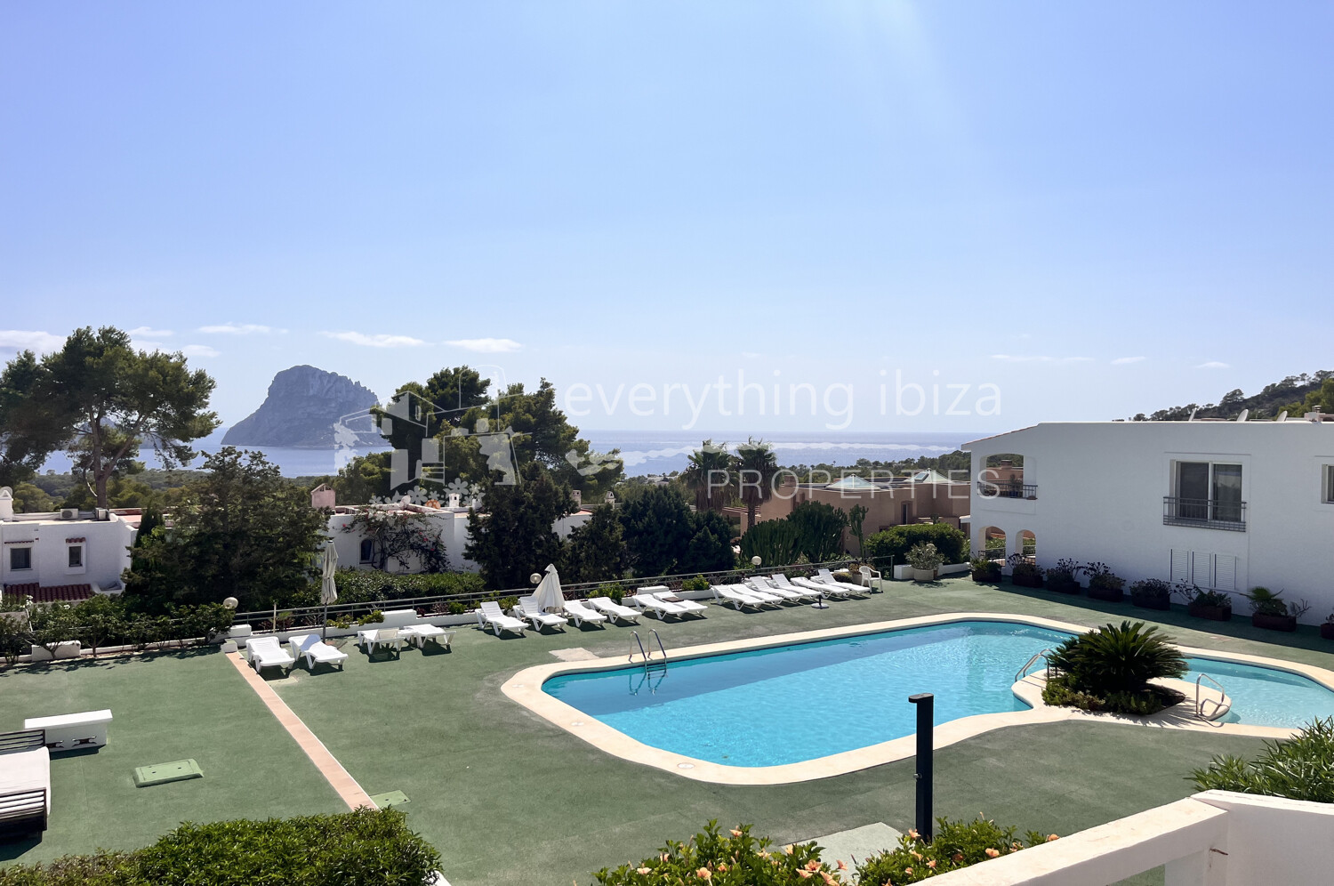 Lovely Sea Facing 2 Bed Apartment with Stunning Es Vedra Views, ref. 1738, for sale in Ibiza by everything ibiza Properties