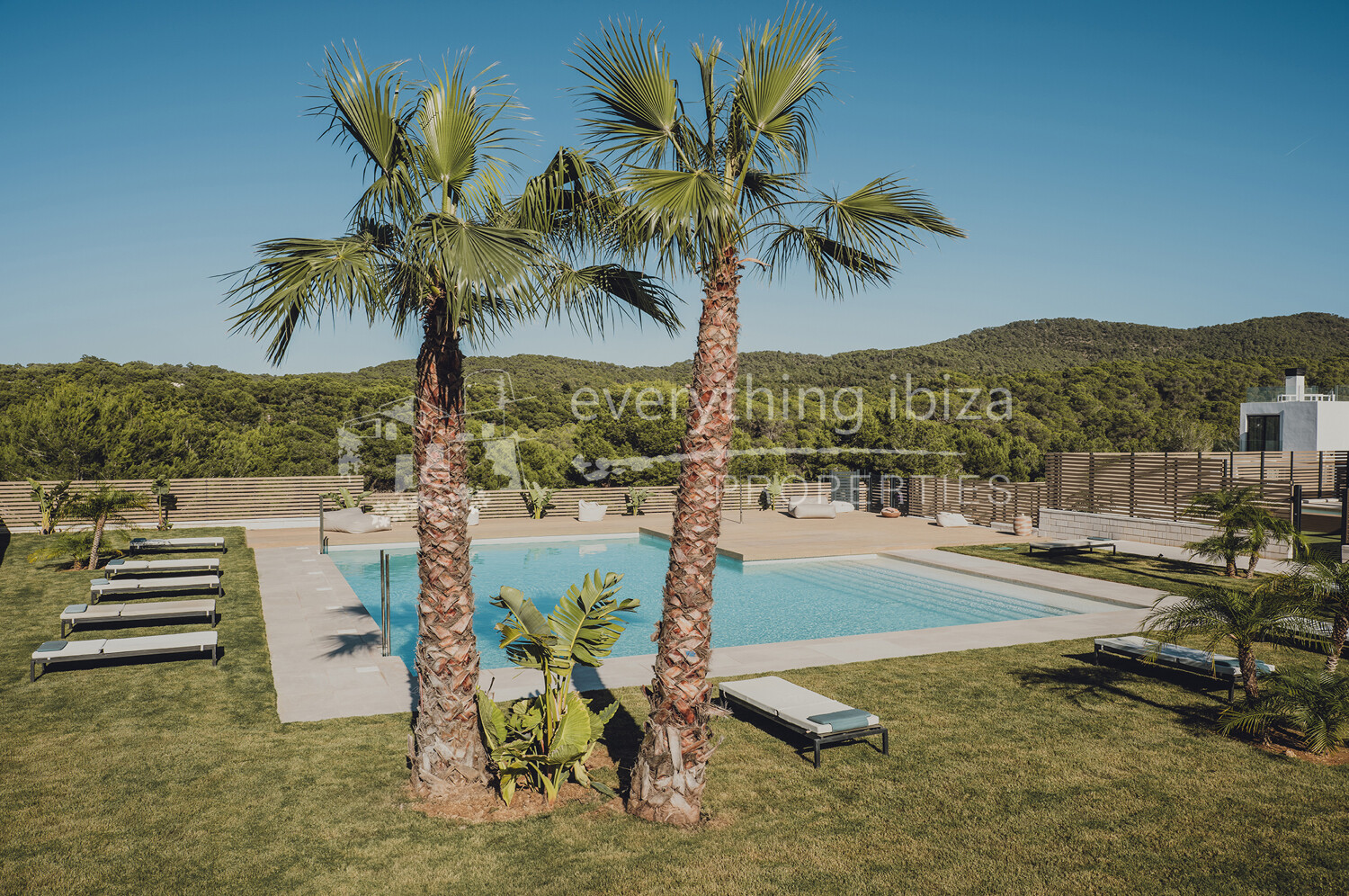 Luxury New Modern Villas Close to the Beach with Super Rooftop Views, ref. 1739, for sale in Ibiza by everything ibiza Properties