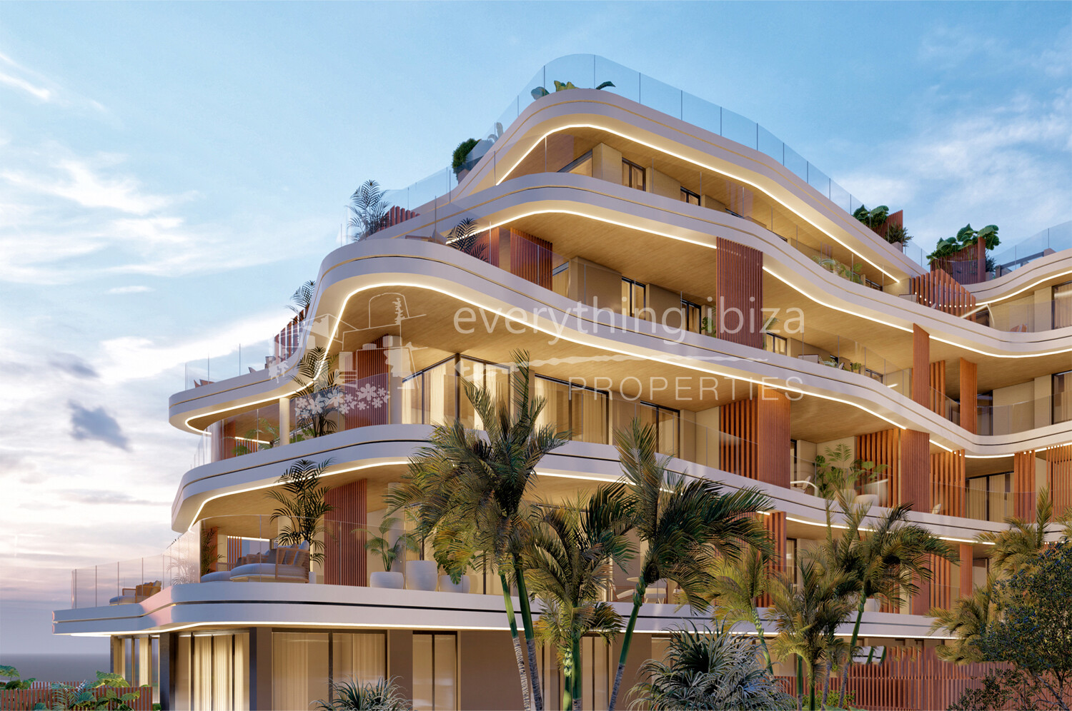 Stunning New Build Luxury Apartments with Super Resident Facilities & Amazing Views, ref. 1740, for sale in Ibiza by everything ibiza Properties