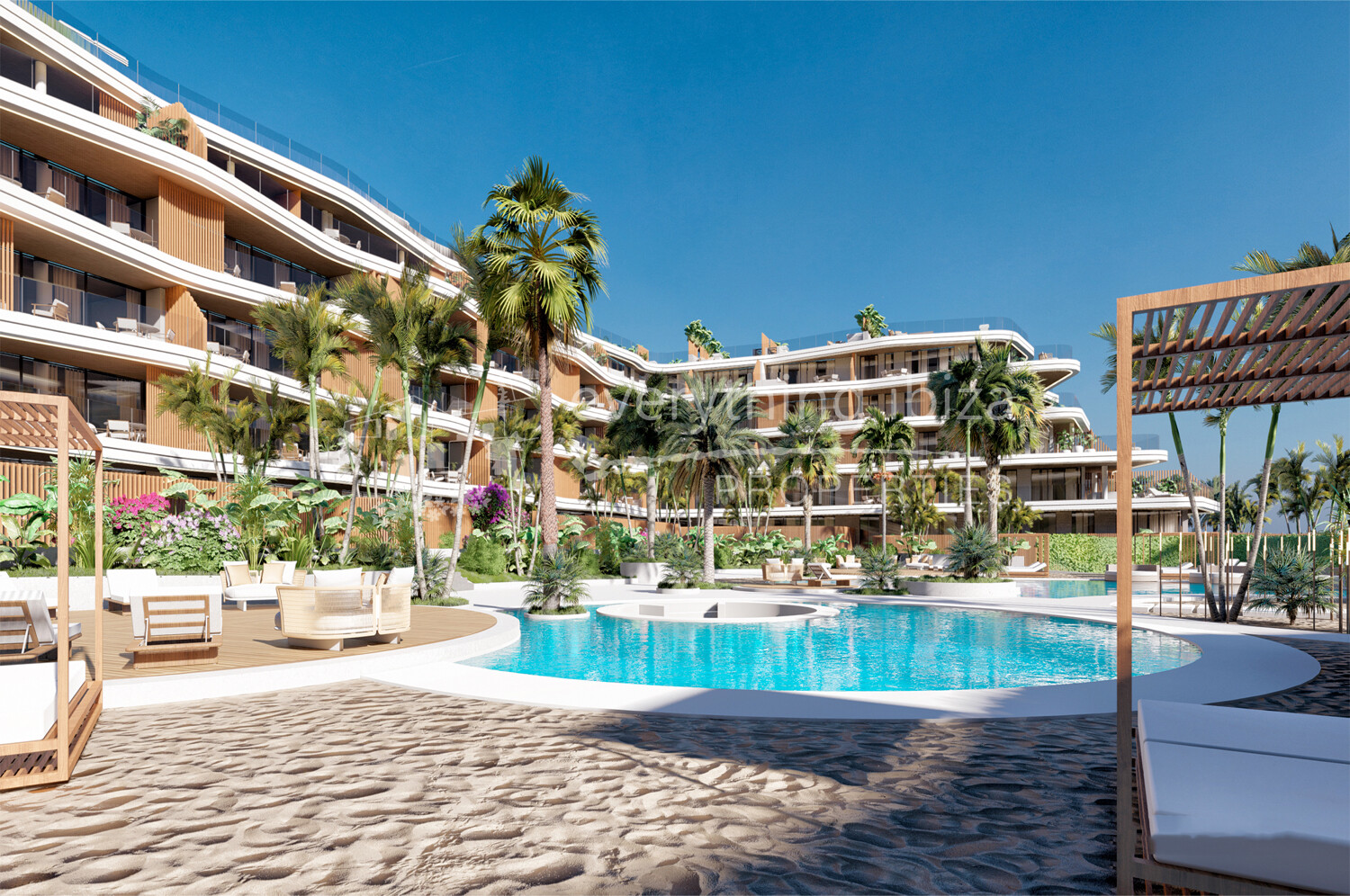 Stunning New Build Luxury Apartments with Super Resident Facilities & Amazing Views, ref. 1740, for sale in Ibiza by everything ibiza Properties