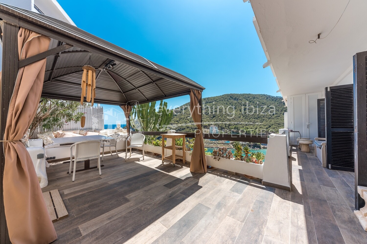 Charming Renovated Apartment with Super Sea Views Close to Cala Llonga Bay, ref. 1755, for sale in Ibiza by everything ibiza Properties