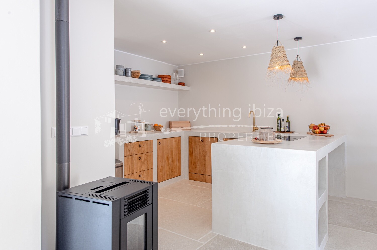 Exquisite Newly Renovated Villa with Panoramic Valley Views Close to Santa Eulalia, ref. 1764, for sale in Ibiza by everything ibiza Properties