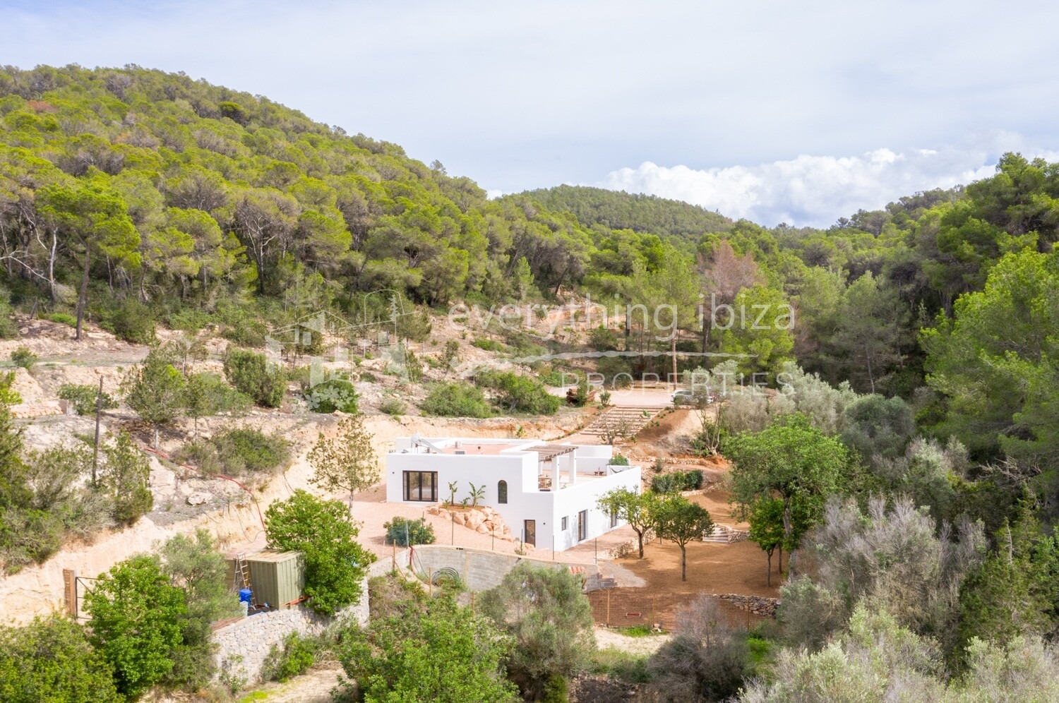 Exquisite Newly Renovated Villa with Panoramic Valley Views Close to Santa Eulalia, ref. 1764, for sale in Ibiza by everything ibiza Properties