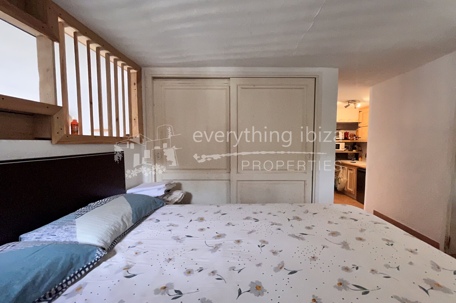 Cosy Semi Detached House with Garden and Terraces Close to the Beach, ref. 1768, for sale in Ibiza by everything ibiza Properties