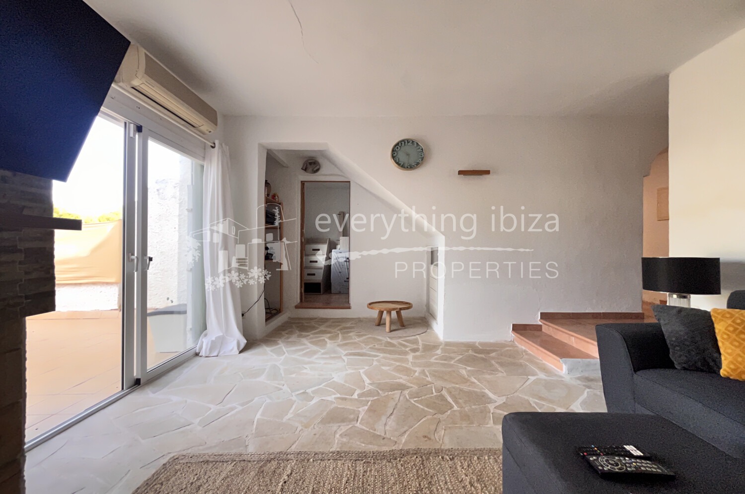 Cosy Semi Detached House with Garden and Terraces Close to the Beach, ref. 1768, for sale in Ibiza by everything ibiza Properties