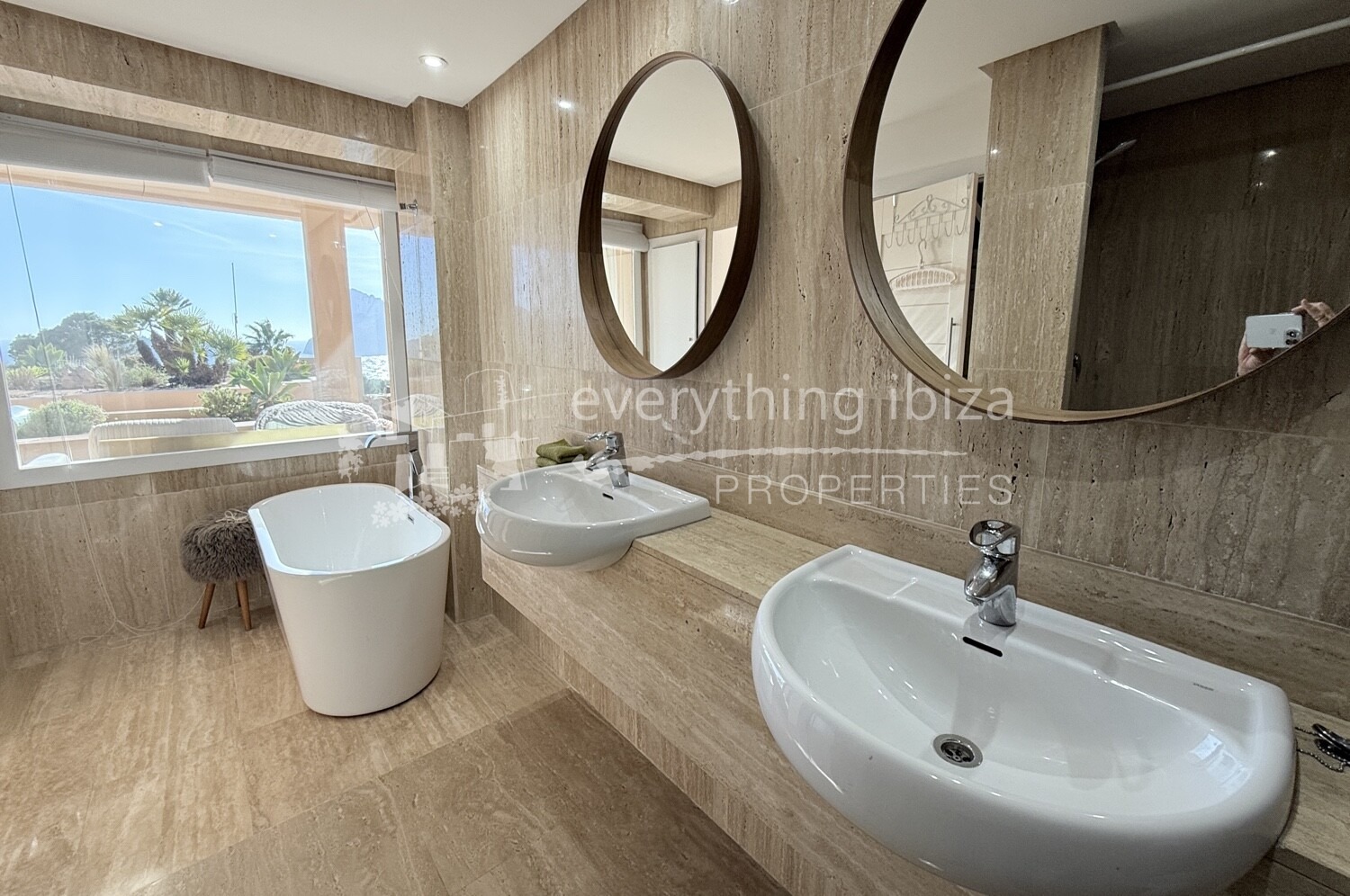 Elegant Sea Facing Apartment with Breathtaking Sea and Es Vedra Views, ref. 1777, for sale in Ibiza by everything ibiza Properties